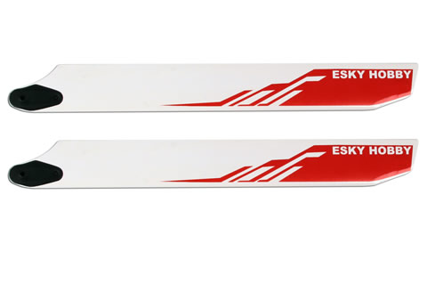 EK4-0004R RED Wooden blade(BEVEL) 275*32*4.5mm