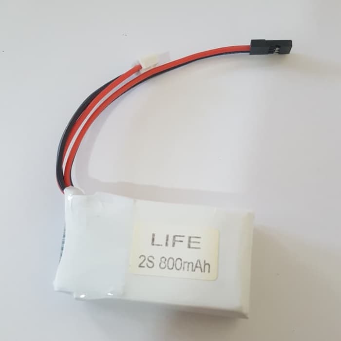 NAL LiFe 2S 6.6v 800mah 10C for Tx/Rx - Click Image to Close