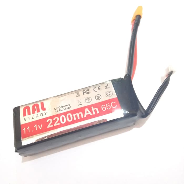 NAL LiPo 3S 11.1v 2200mah 65C - Click Image to Close