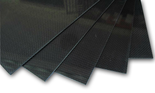 Carbon Plate 3K 100mmx200mm thickness 2.5mm (1pc)