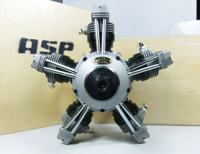ASP FS400AR 4stroke (5 cylinder) - Click Image to Close