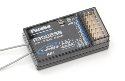 Futaba Receiver R3006SB HV 2.4GHz FHSS - Click Image to Close