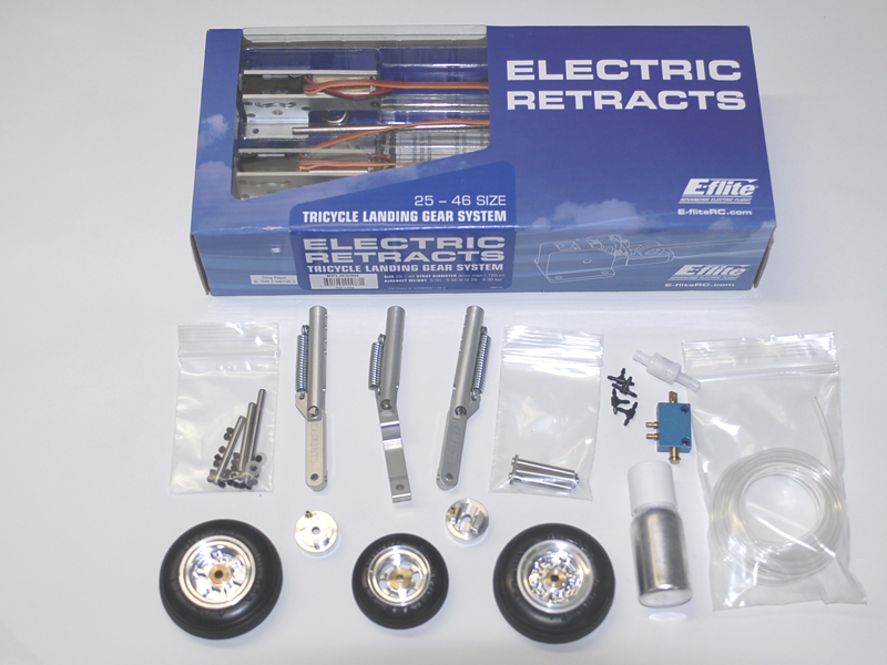 TJ E-Retract for ViperJet or EDF90-100mm with wheels & brake - Click Image to Close