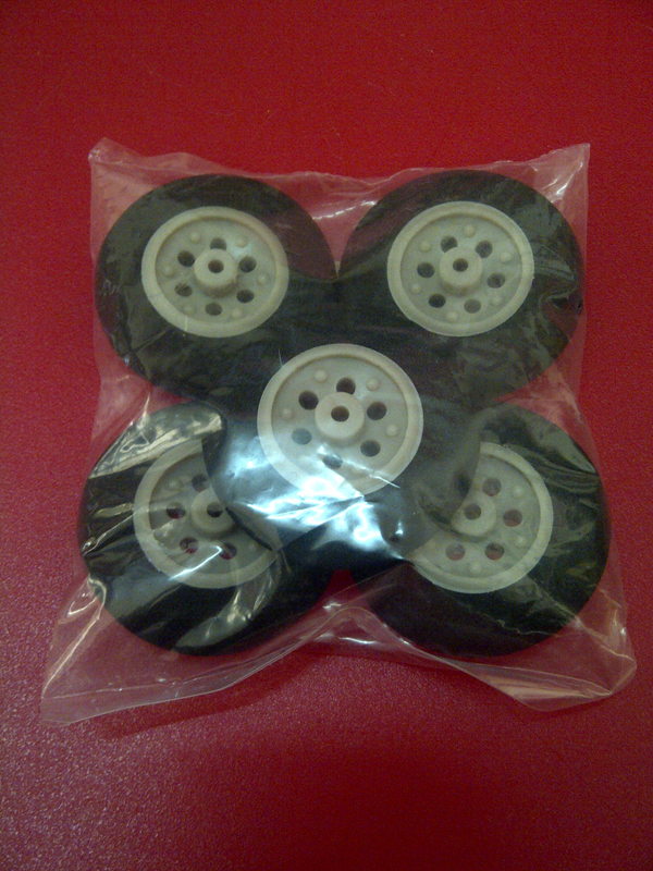 Superlight Wheels D40×Φ2.5×H12mm (5pcs)