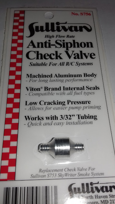 Sullivan One Way Valve - Click Image to Close